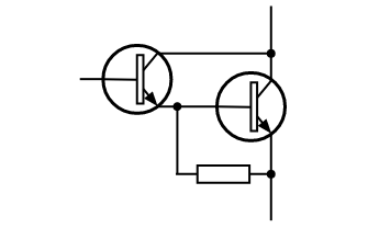 Transistor Darlington com resistor base-emissor