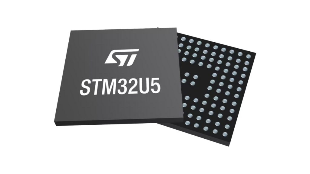 STMicroelectronics adicionou a série de microcontroladores STM32U5 para IoT e aplicativos integrados