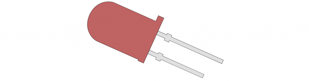 Esboço básico da lâmpada indicadora do painel de LED