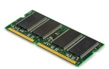 Placa de circuito impresso contendo memória de computador