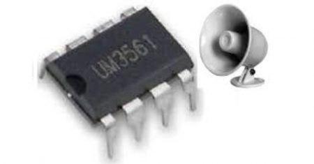 Gerador de Som CI UM3561: Diagrama de Circuito e seu Funcionamento