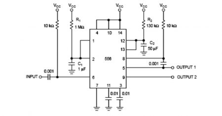 CI LM556 Dual Timer: Diagrama de Pinos e Seu Funcionamento