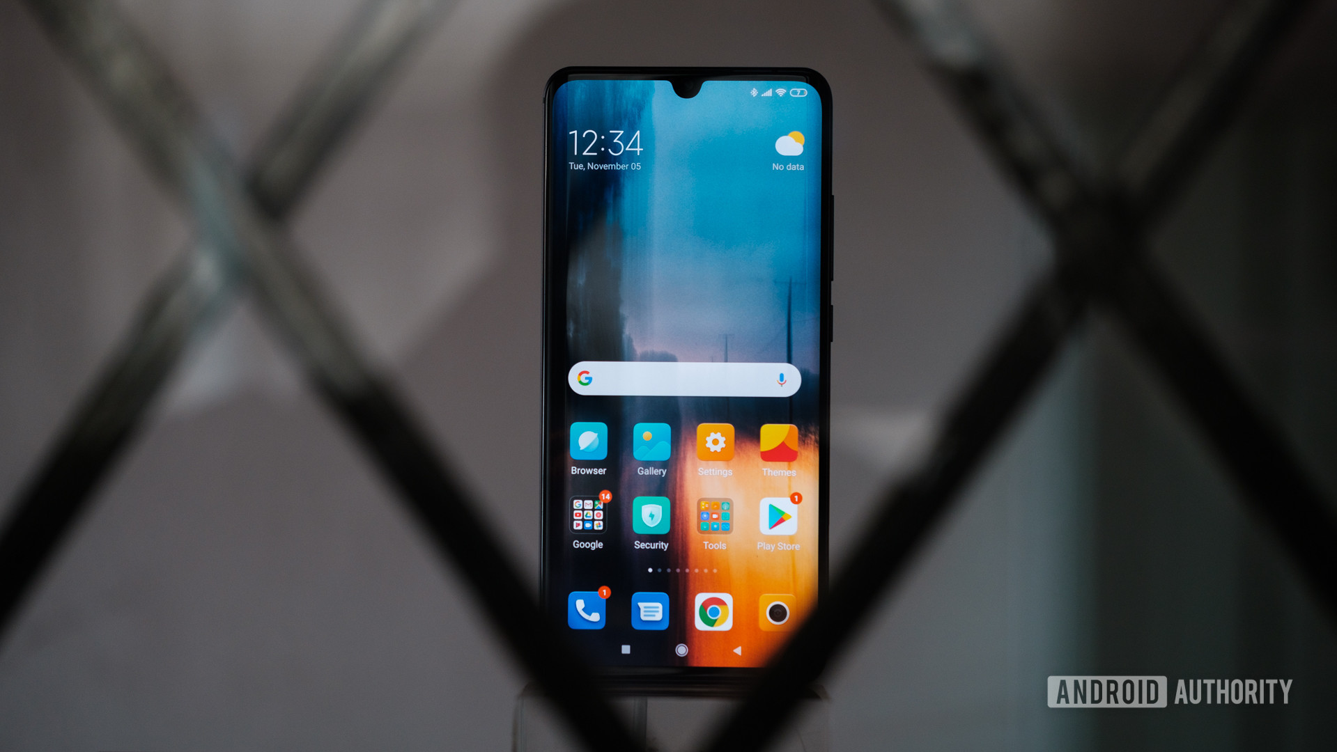 Tela do Xiaomi Mi Note 10 atrás de vidro